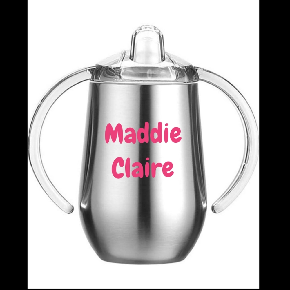 New Stainless Steel Sippy Cup